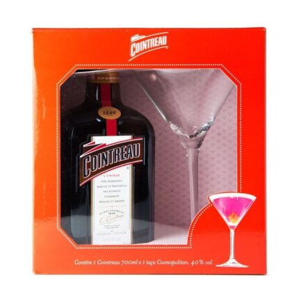 Cointreau 700 ML Com Taça -