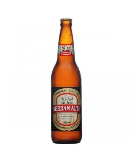 Caixa de cerveja Serramalte 600ml (24 unidades)