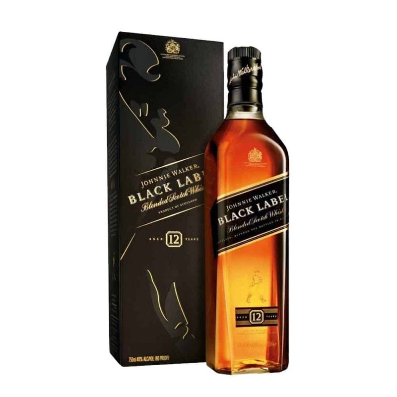 【超レア】Johnnie Walker Black Label 12年 1L Whisky Johnnie Walker Black Label 12 Anos 1l -