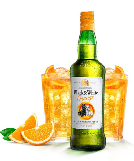 Whisky Black & White Orange 700 ml